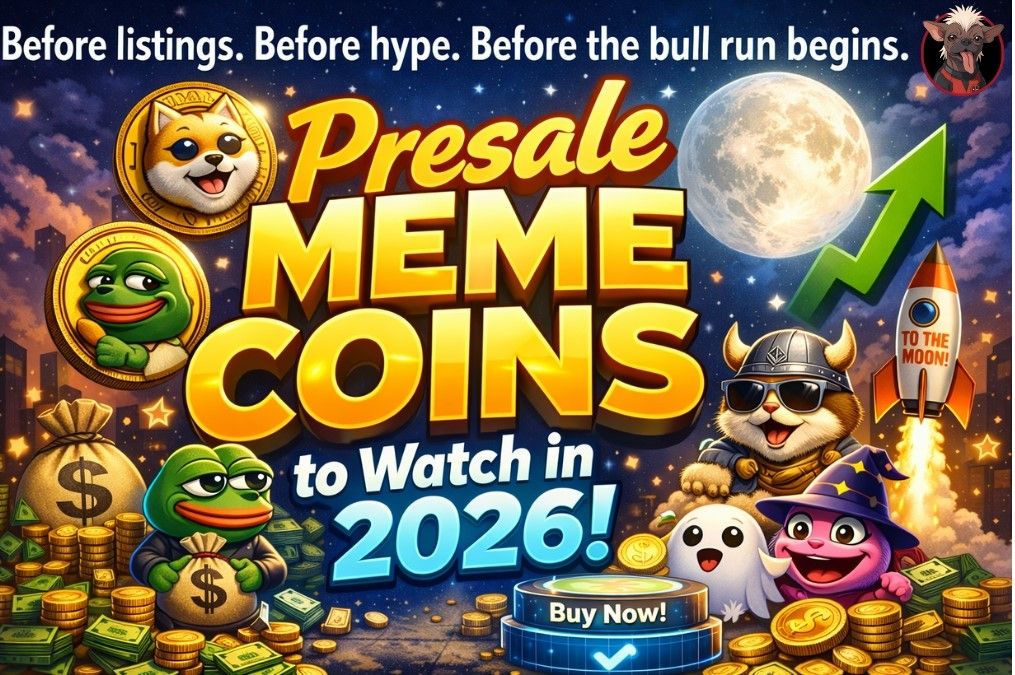 Top 10 Presale Meme Coins in 2026