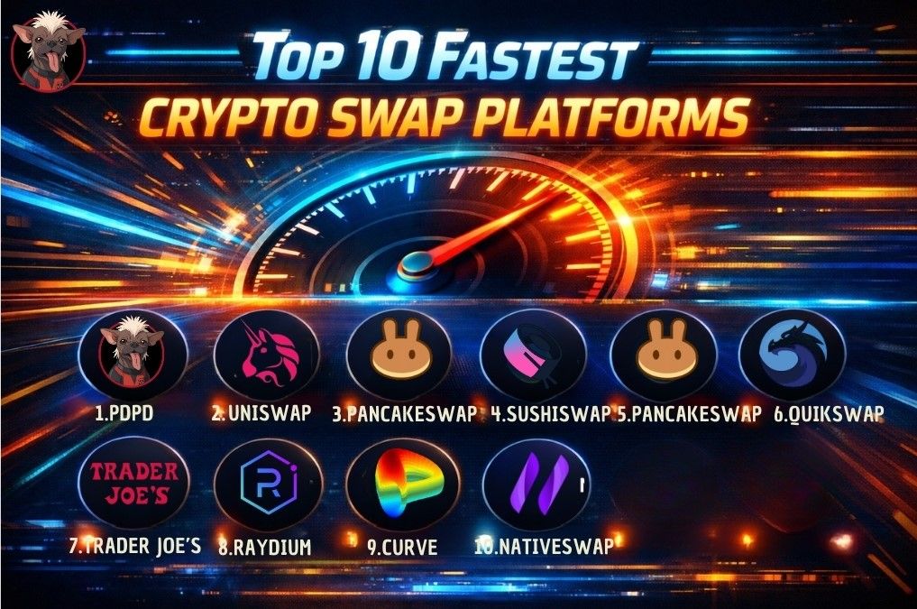 Top 10 Fastest Crypto Swap Platforms in 2026