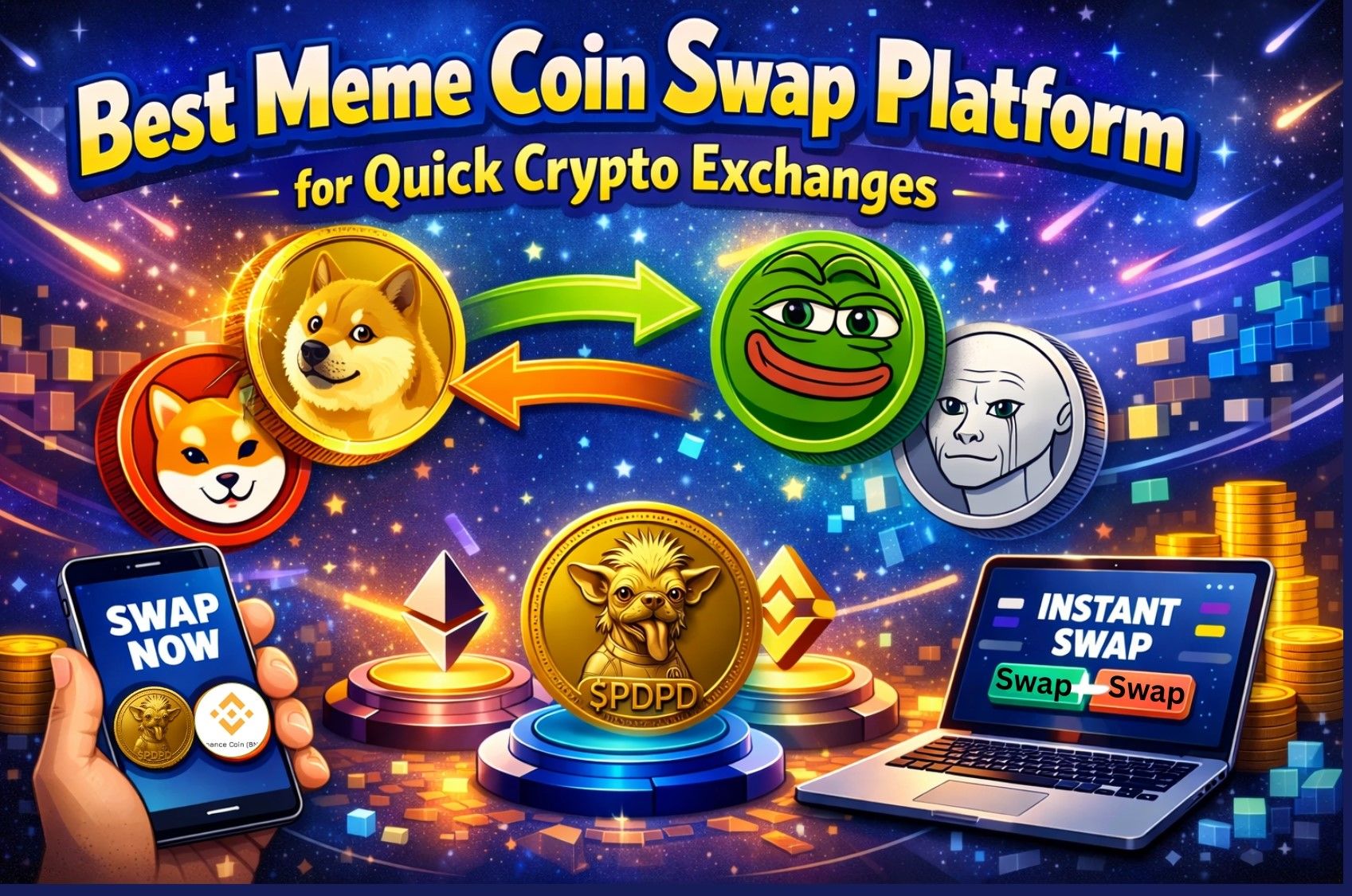 Best Meme Coin Swap Platform for Quick Crypto Exchanges